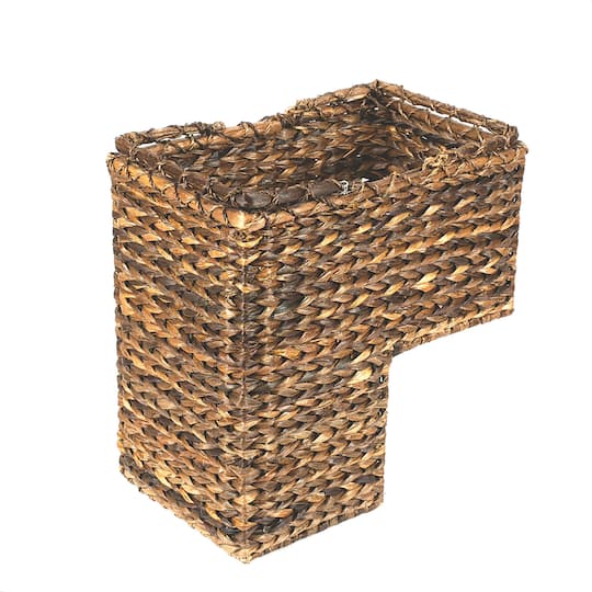 Hello Honey® Woven Bac Bac Leaf Stair Basket | 16" x 10" x 16" | Michaels®